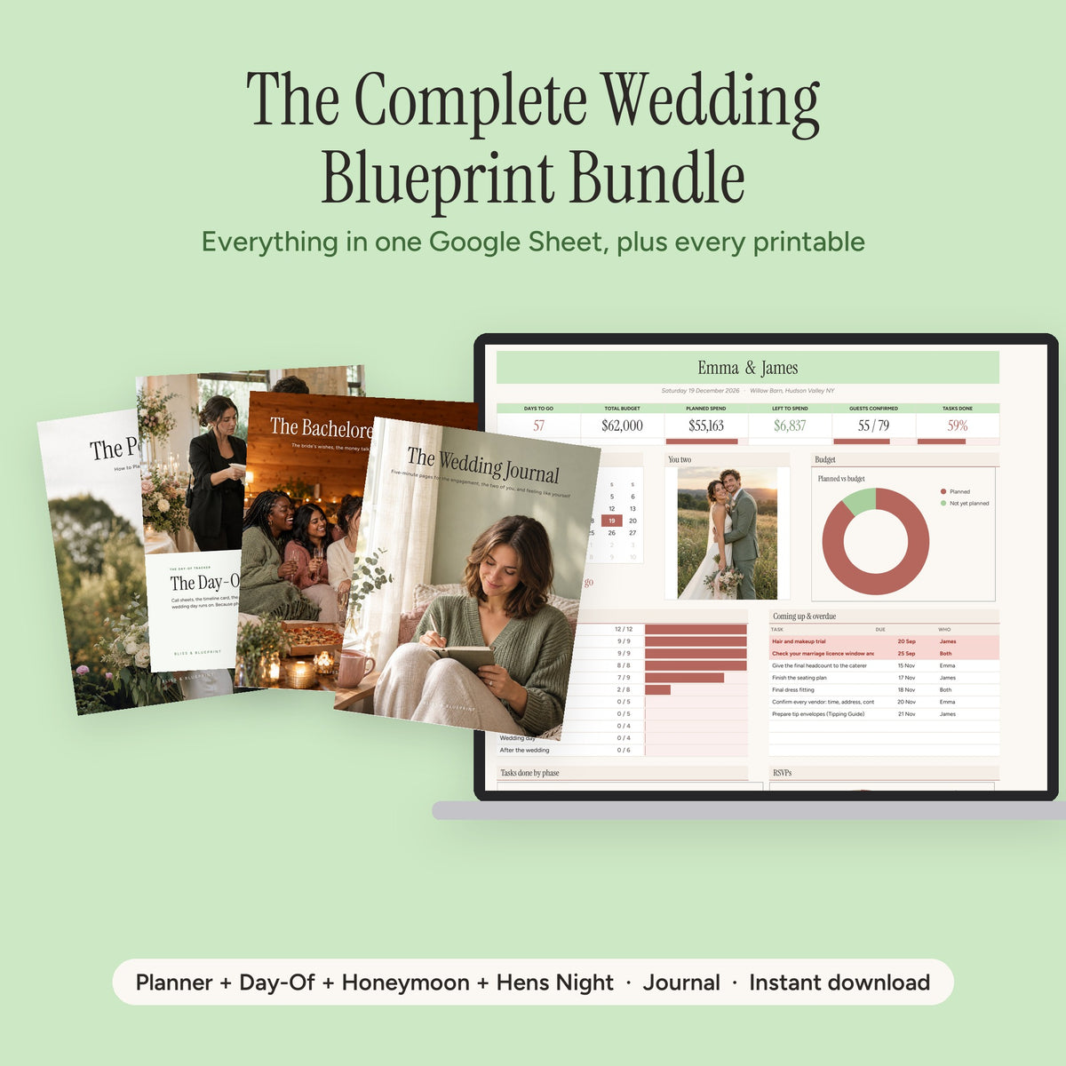 The Complete Wedding Blueprint Bundle